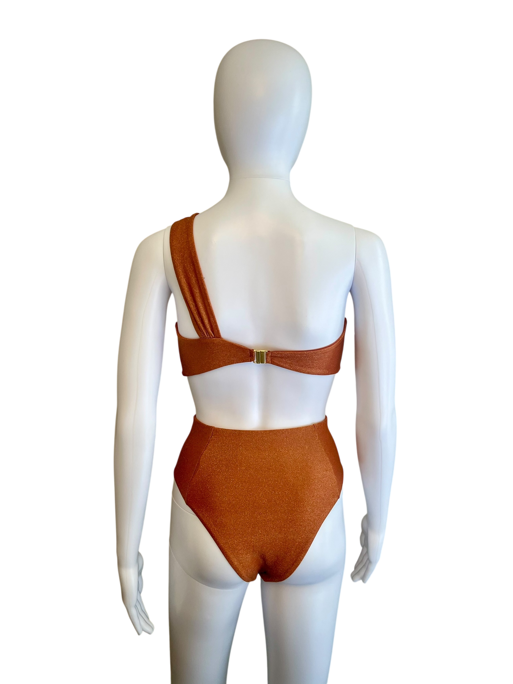 Spiced Terracotta High-Waist Bottom